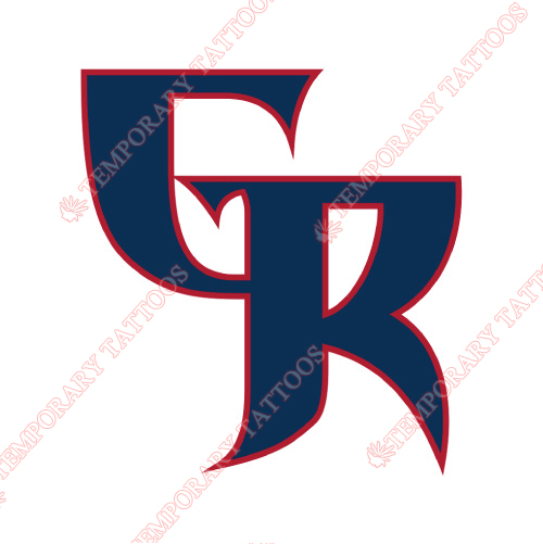 Grand Rapids Griffins Customize Temporary Tattoos Stickers NO.9014
